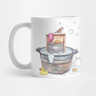 Scrub Tub Bubbles Mug